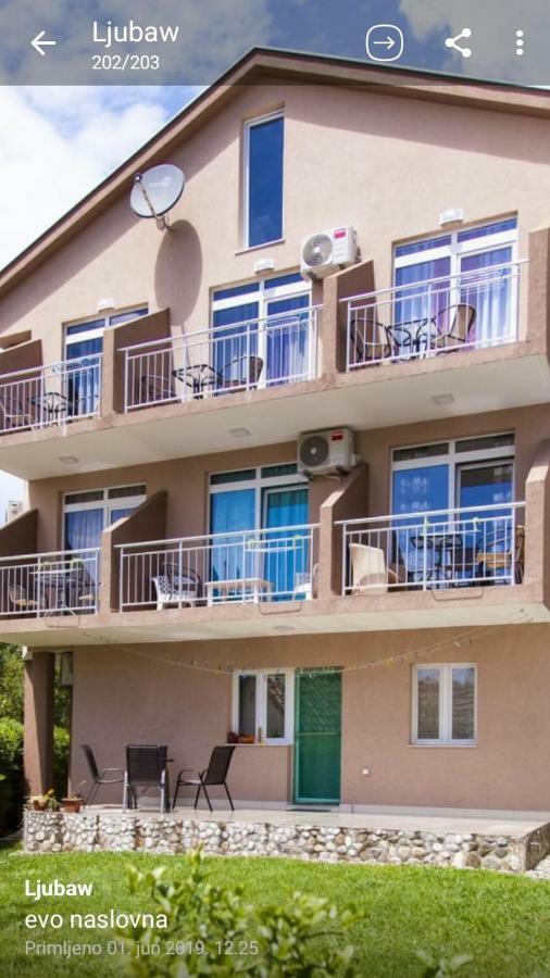 Kuca Bulajic Lägenhet Budva Exteriör bild